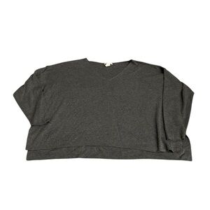 H&M gray oversized sweater